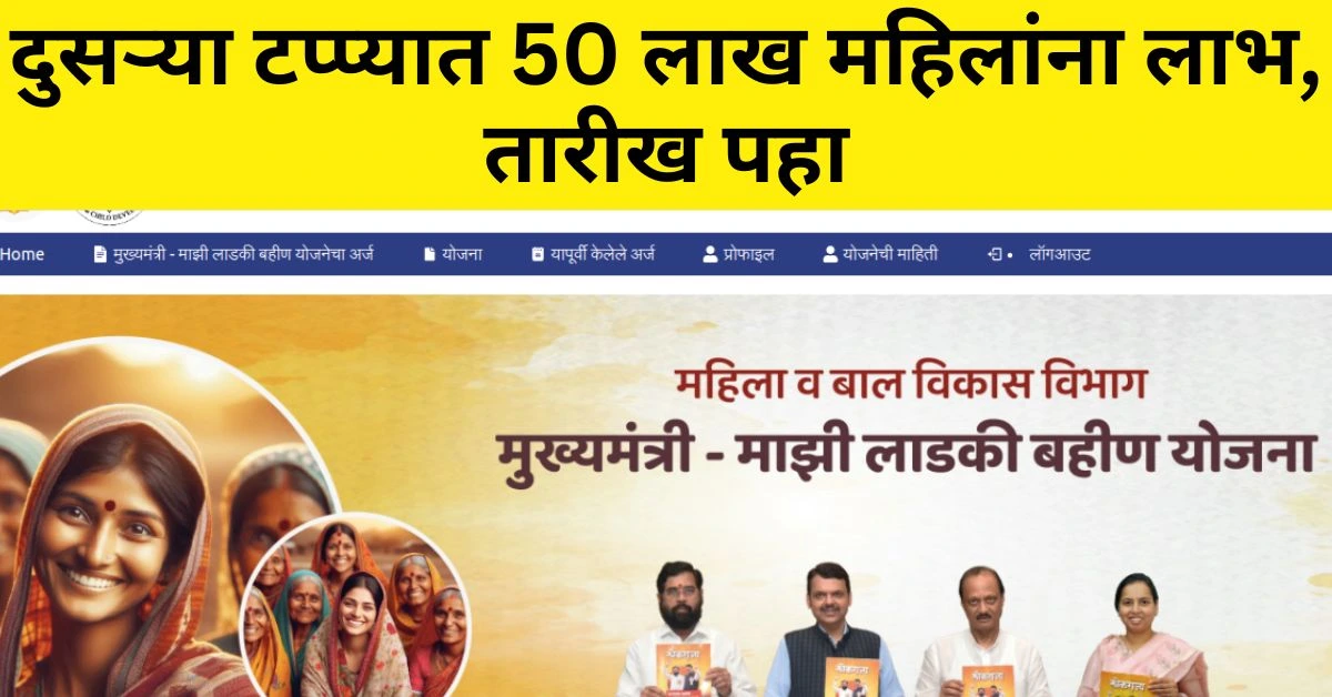 Ladki bahin yojana next installment date 2024