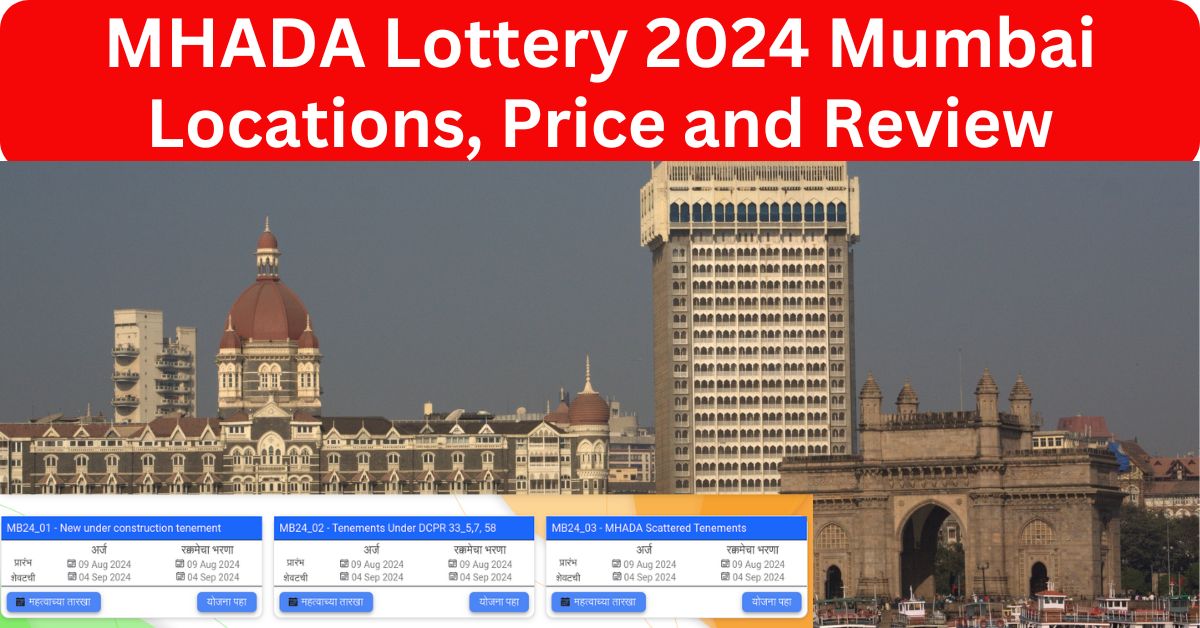 MHADA Lottery 2024 Mumbai