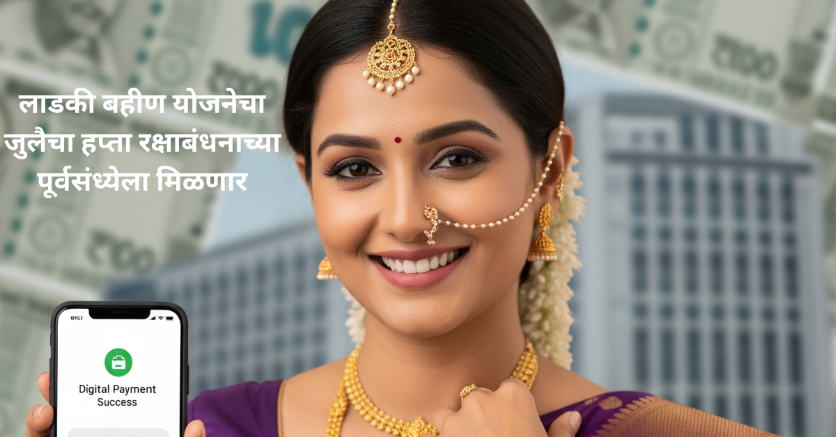 ladki bahin yojana july rakshabandhan